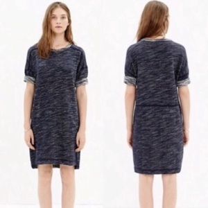Madewell Textured Sweatshirt Dress